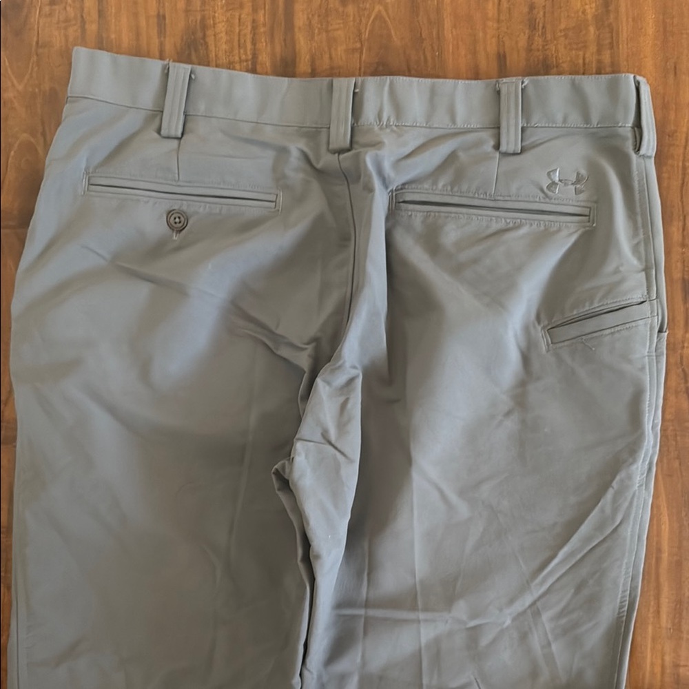Under Armour Gray Chinos Tailored Fit
